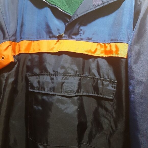 Vintage Lined IZOD SPORT Mens Windbreaker Jacket. SZ XL - Picture 2 of 10